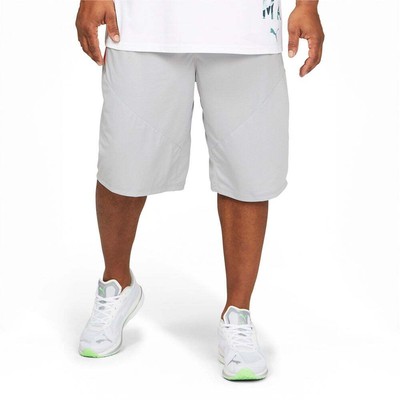 

Puma Cat Shorts Big Tall Mens Size  Casual Athletic Bottoms 586255-80, Синий, Puma Cat Shorts Big Tall