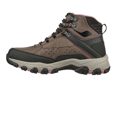 SKECHERS SKECHERS WOMENS SELMEN TEX WALKING BOOTS BROWN SPORTS OUTDOORS WARM WATERPROOF