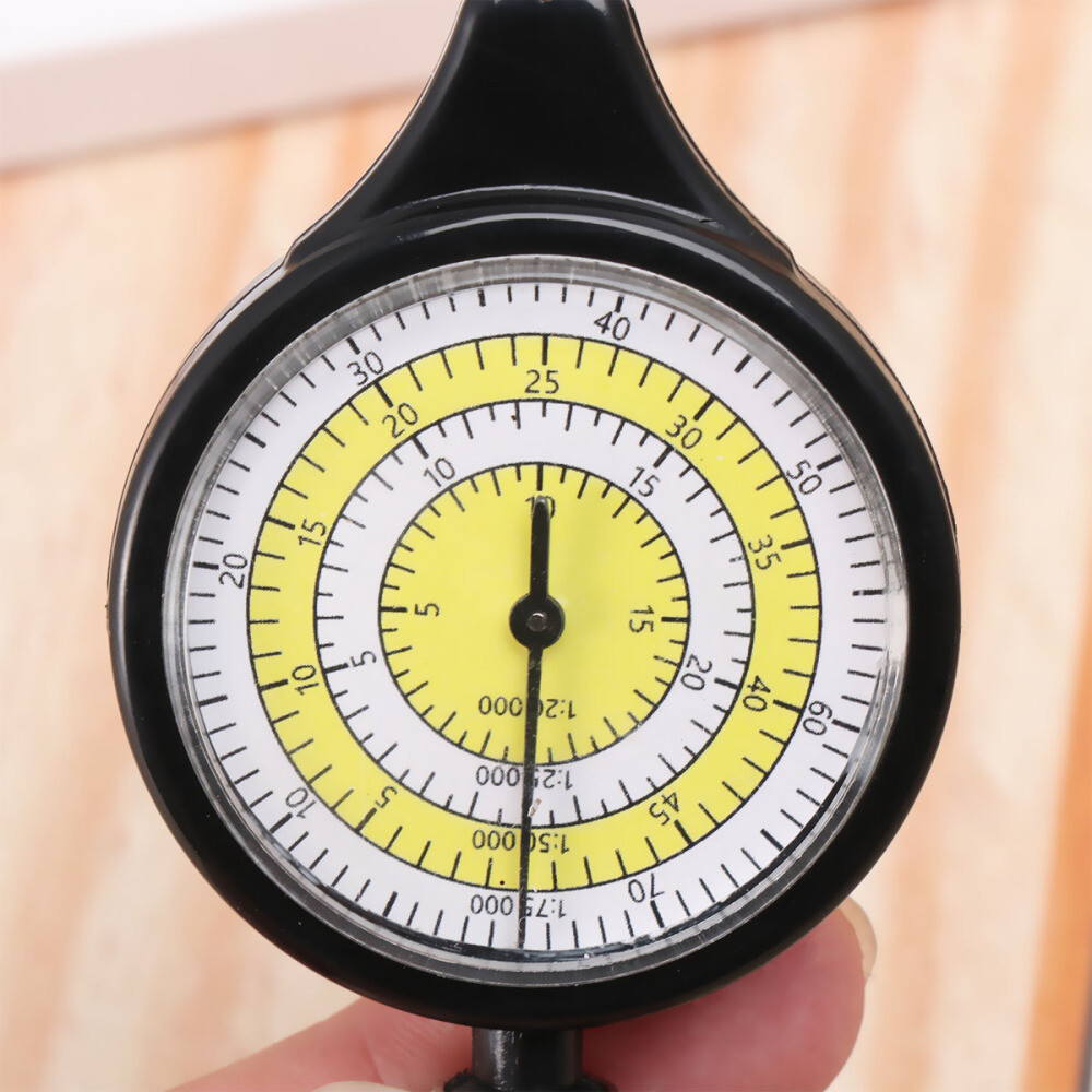 Map Measurer Metal Measuring Wheel Distance Calculator Mapping Tool