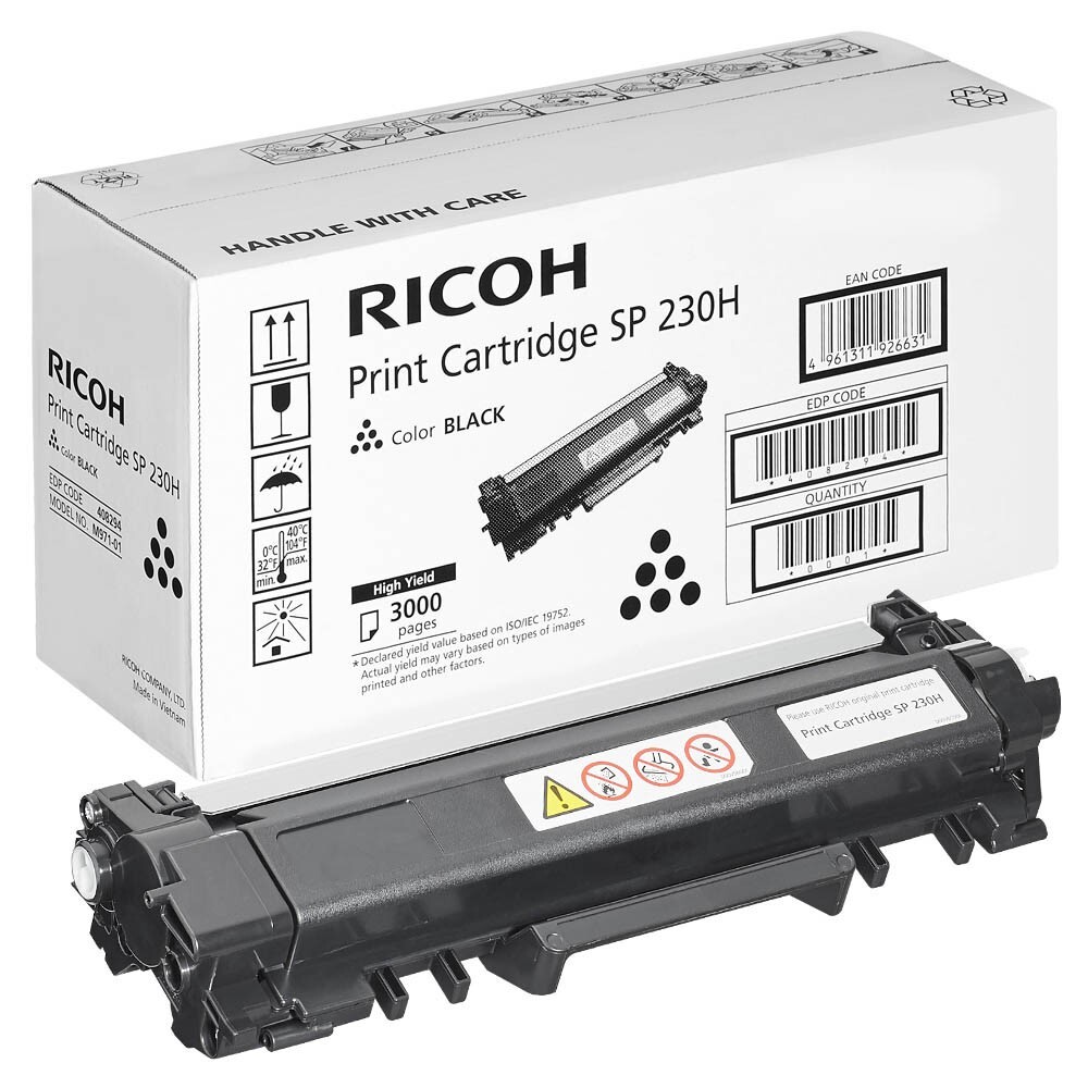 Ricoh Type SP 230H Original Toner schwarz 3000 Seiten 408294 black Cartridge