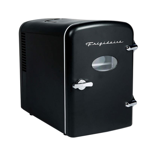 Frigidaire Retro 9-Can capacity Portable Mini Fridge EFMIS197-BLACK