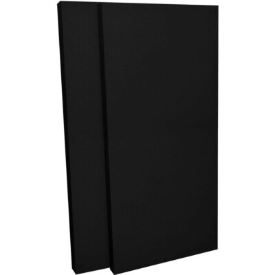 2 Acoustic Sound Absorbing Panels 48''x18''x 3 