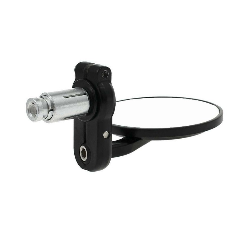 7/8" Motorcycle Handle Bar End Mirrors Rearview Universal For Cafe Racer SC 22mm