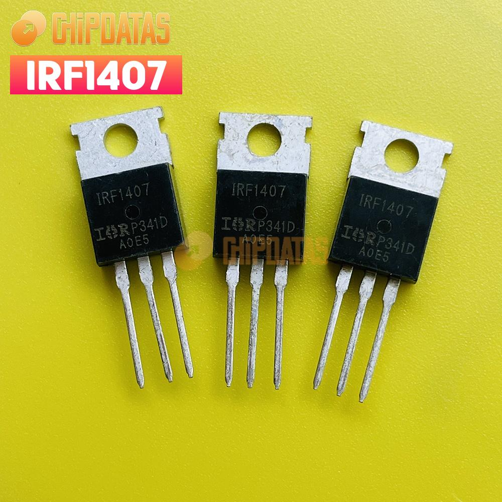 5PCS New IR IRF1407 TO-220 Power MOSFET