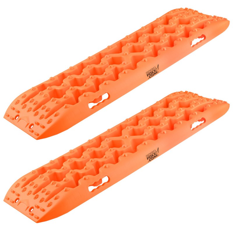 Berge Boards Sandbleche Offroad Anfahrhilfen 10 Tonnen Paar Orange