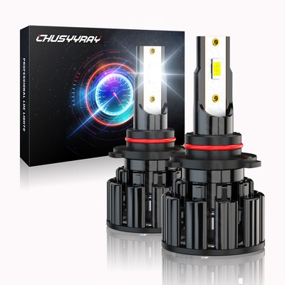 LED Headlight Kit 9012 6000K White Bulbs Hi/Low Beam for JEEP Cherokee 2014-2015