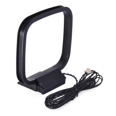 AM/FM Loop Antenna with 3-pin Mini Connector for Sony STR-DH130 AV Receiver