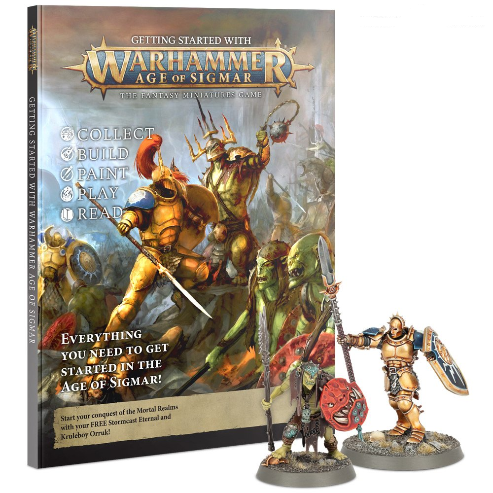 Начало работы с Age of Sigmar Book Warhammer AOS Age of Sigmar NIB