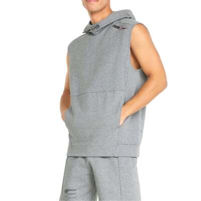 

Puma RadCal Pullover Толстовка без рукавов Мужская серая повседневная верхняя одежда 67159203, Grey