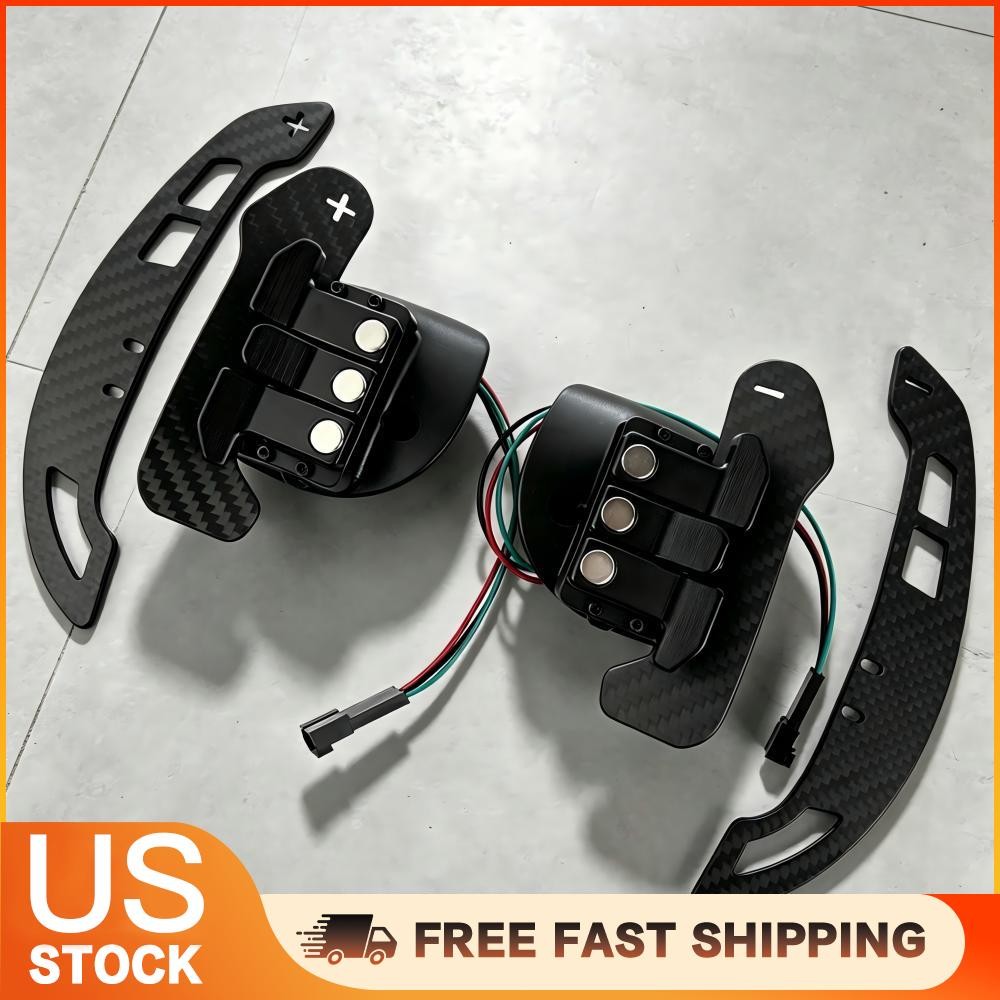 Carbon Fiber Extension Paddle Shifters For 2015‑24 Dodge Charger Challenger SRT