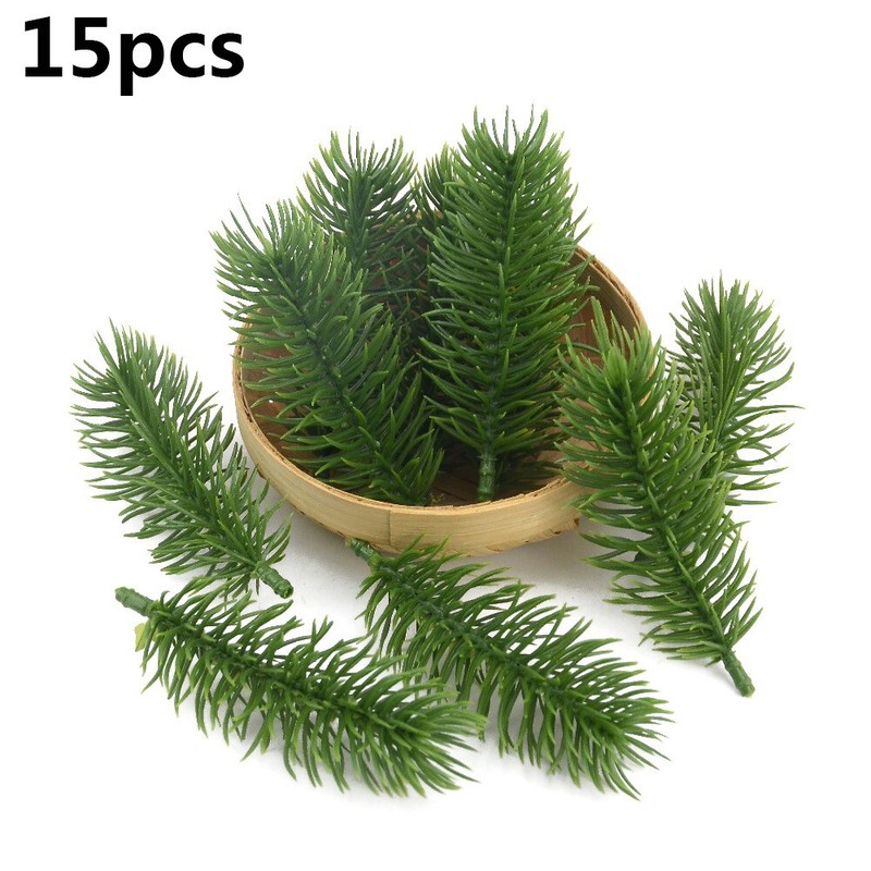Ornament Christmas Decor Pine Branches Xmas Tree Decoration