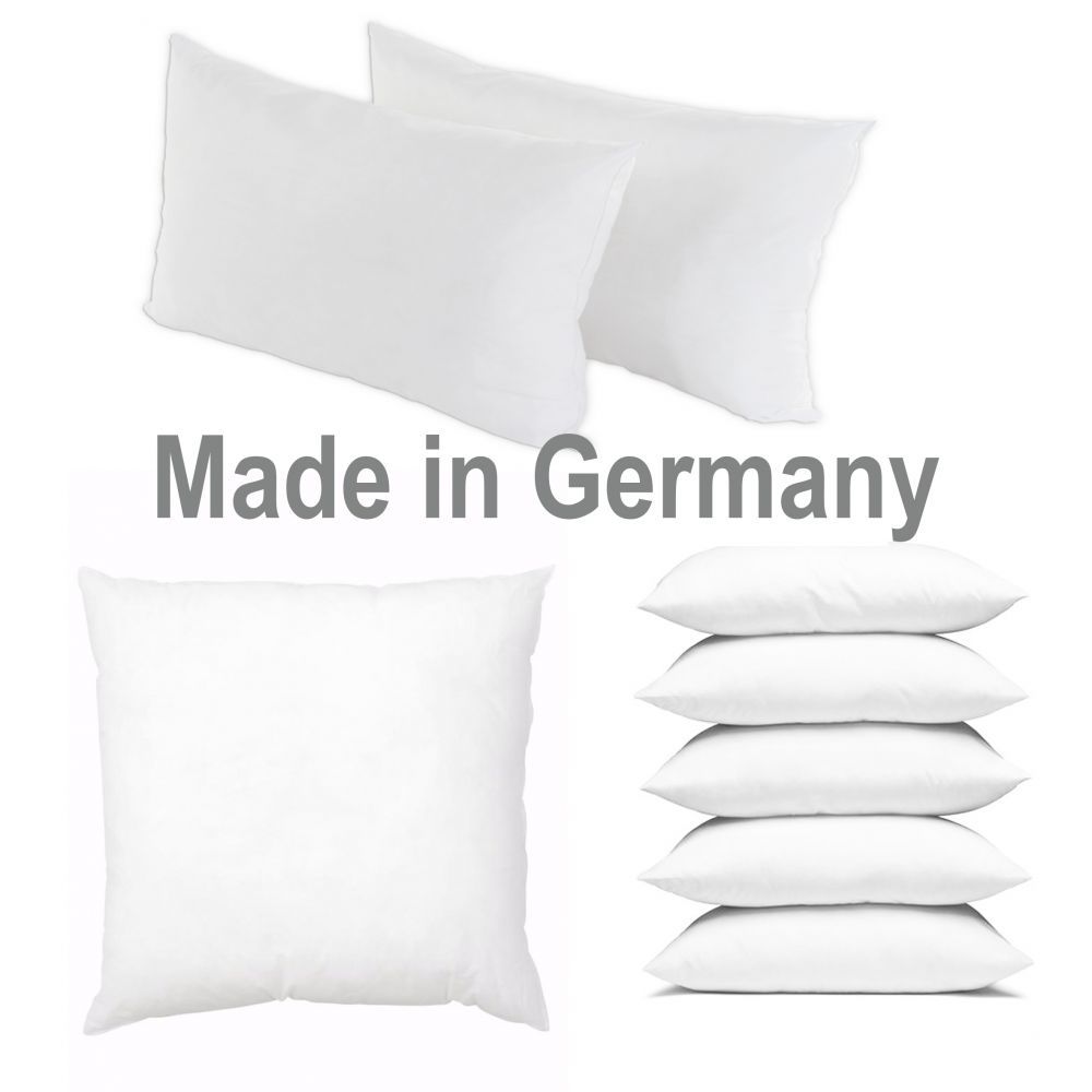4er Set Kissenfüllung Füllkissen Kopfkissen Sofakissen Füllung Kissen Inlett 