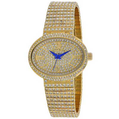 Pre-owned Christian Van Sant Women's Gold Dial Watch - Cv0251