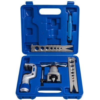 Klimaanlage Bördelgerät Bördelwerkzeug for Kupfer- & Alurohre 5-19mm 3/16