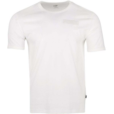 

Мужские повседневные топы Puma Modern Basics с круглым вырезом и короткими рукавами размера  84864, Белый, Puma Modern Basics Crew Neck Short Sleeve T-Shirt