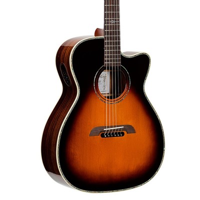 Alvarez Yairi WY1 Cutaway Folk-OM Acoustic-Electric Guitar Sunburst