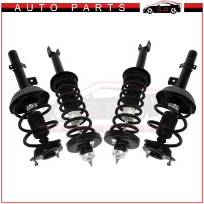 For 2013-2017 Honda Accord Front Complete Struts & Rear Gas Shocks Mounts Set