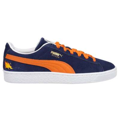 

Puma Classic Suede X Bloodsport Мужские синие кроссовки на шнуровке Повседневная обувь 389534-, Синий, Puma Classic Suede X Bloodsport Lace Up
