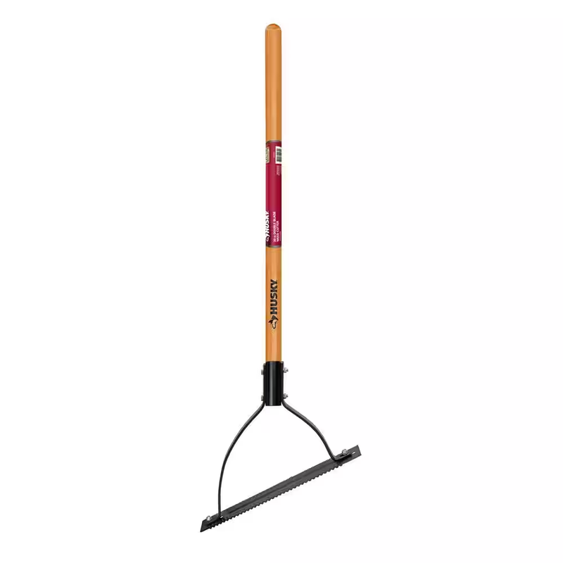 Husky Double Blade Weed Cutter 30 Inch Garden Grass Brush Clearing Tool
