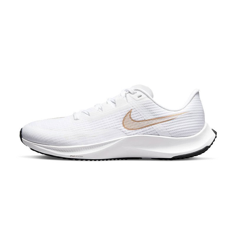Pre-owned Nike Air Zoom Rival Fly 3 White Metallic Gold Men Running Sports Shoe Ct2405-100 