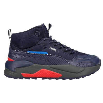 

Puma XRay 2 Square Mid Winterized Youth Boys Size  M Кроссовки Повседневная обувь 382, Синий, Puma XRay 2 Square Mid Winterized Youth