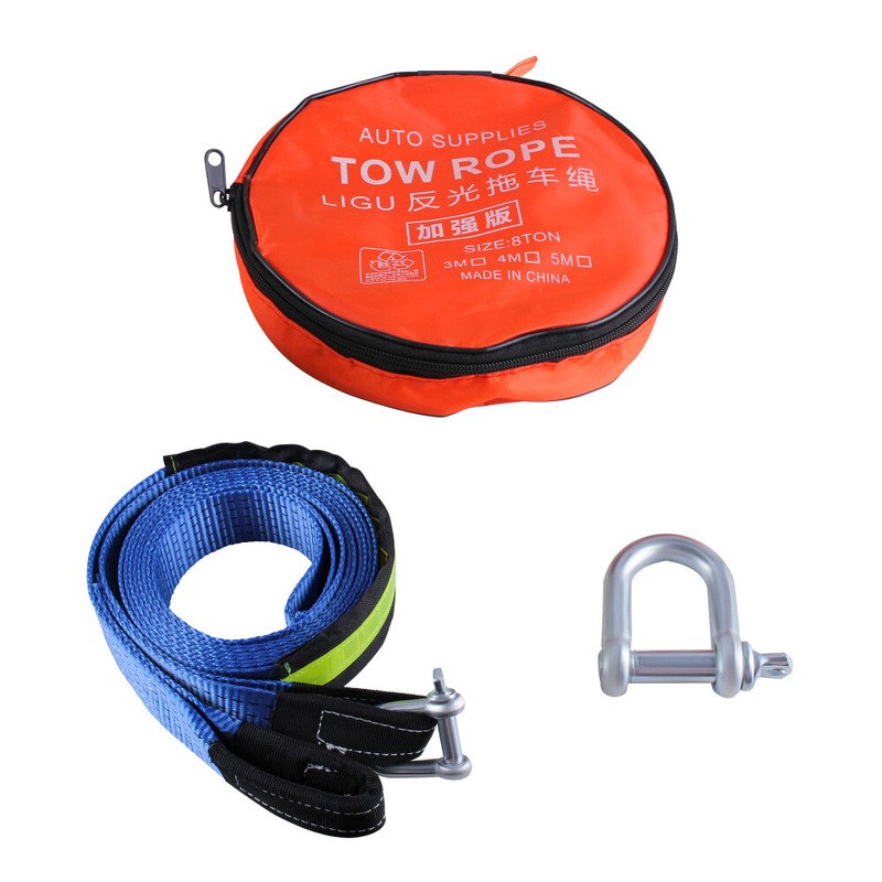 Abschleppseil 5m 8t Zugseil Abschlepphilfe Abschleppschlinge Abschleppgurt Lkw