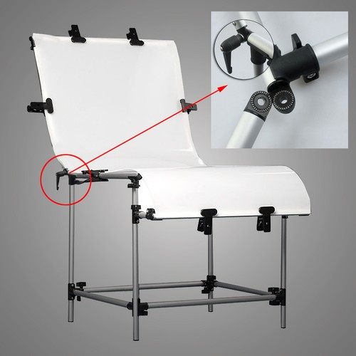 Pro. Studio Still Life Product Display 60x130cm Adjustable Photo