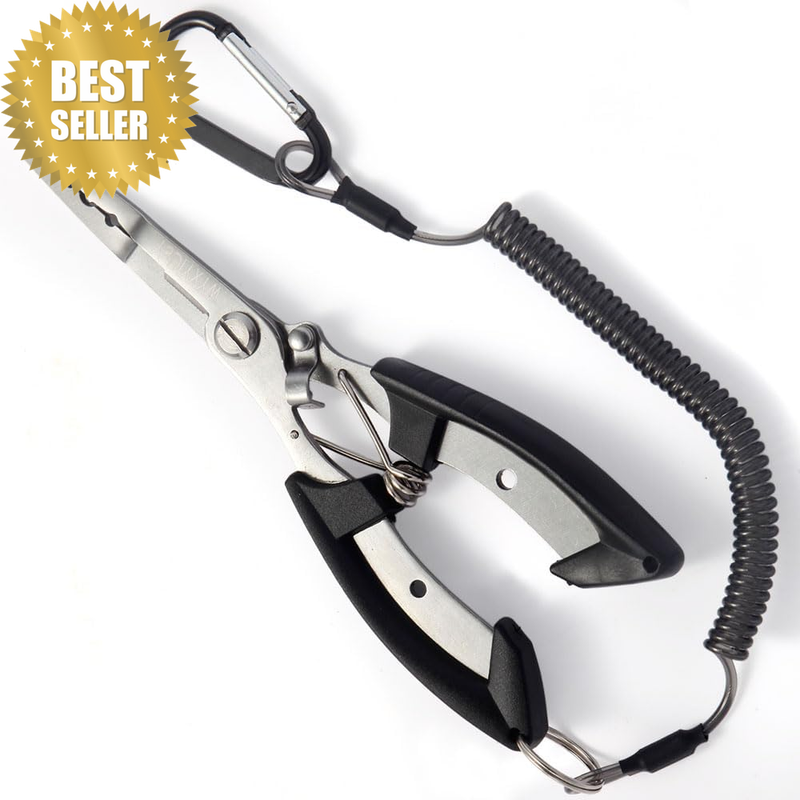 Fishing Pliers, 3Rd Generation Multifunctional Stainless Steel Fish Pliers Hook