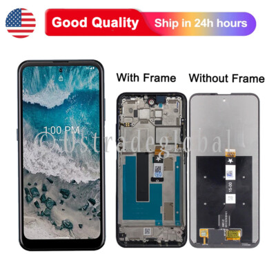 OEM For Nokia X100 5G TA-1399 LCD Display Touch Screen Digitizer ± Frame
