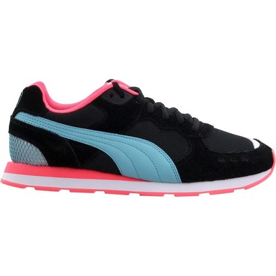 

Кроссовки Puma Vista Metallic Lace Up Womens Size 6.5 B Повседневная обувь 372250-01, Black;blue, Puma Vista Metallic Lace Up
