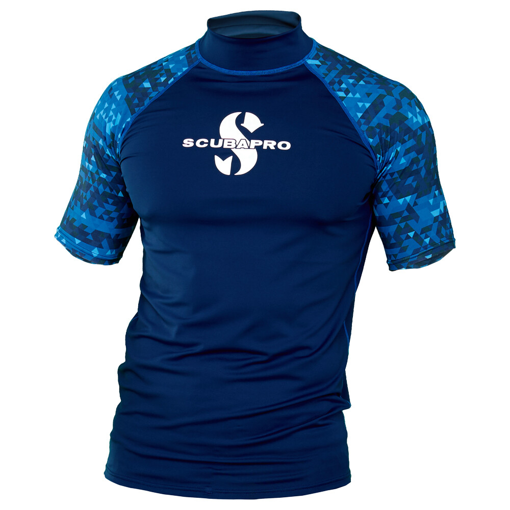 Scubapro AEGEAN Rash Guard Kurzarm Herren UPF50 UV-Shirt von scubaonline