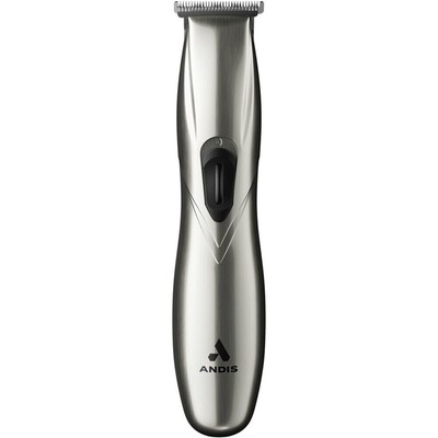 Andis Professional SlimLine Pro Li Cordless T-Blade Hair Trimmer 32810 D8 Chrome