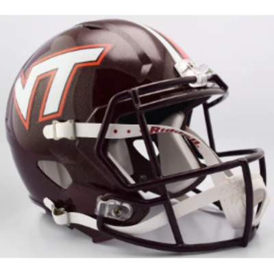 Virginia Tech Hokies Full Size NCAA Replica Speed Football Helmet- NCAA.