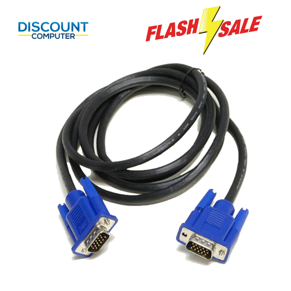 Heavy Duty VGA Cable 5ft Male 