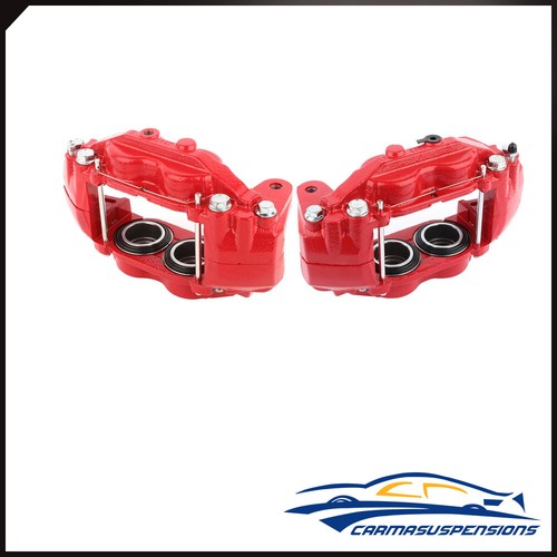 Front Brake Calipers w/Bracket For Toyota Sequoia 08-18 Toyota Tundra 07-18 Pair