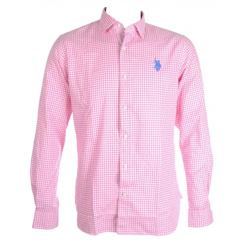 us polo pink shirt