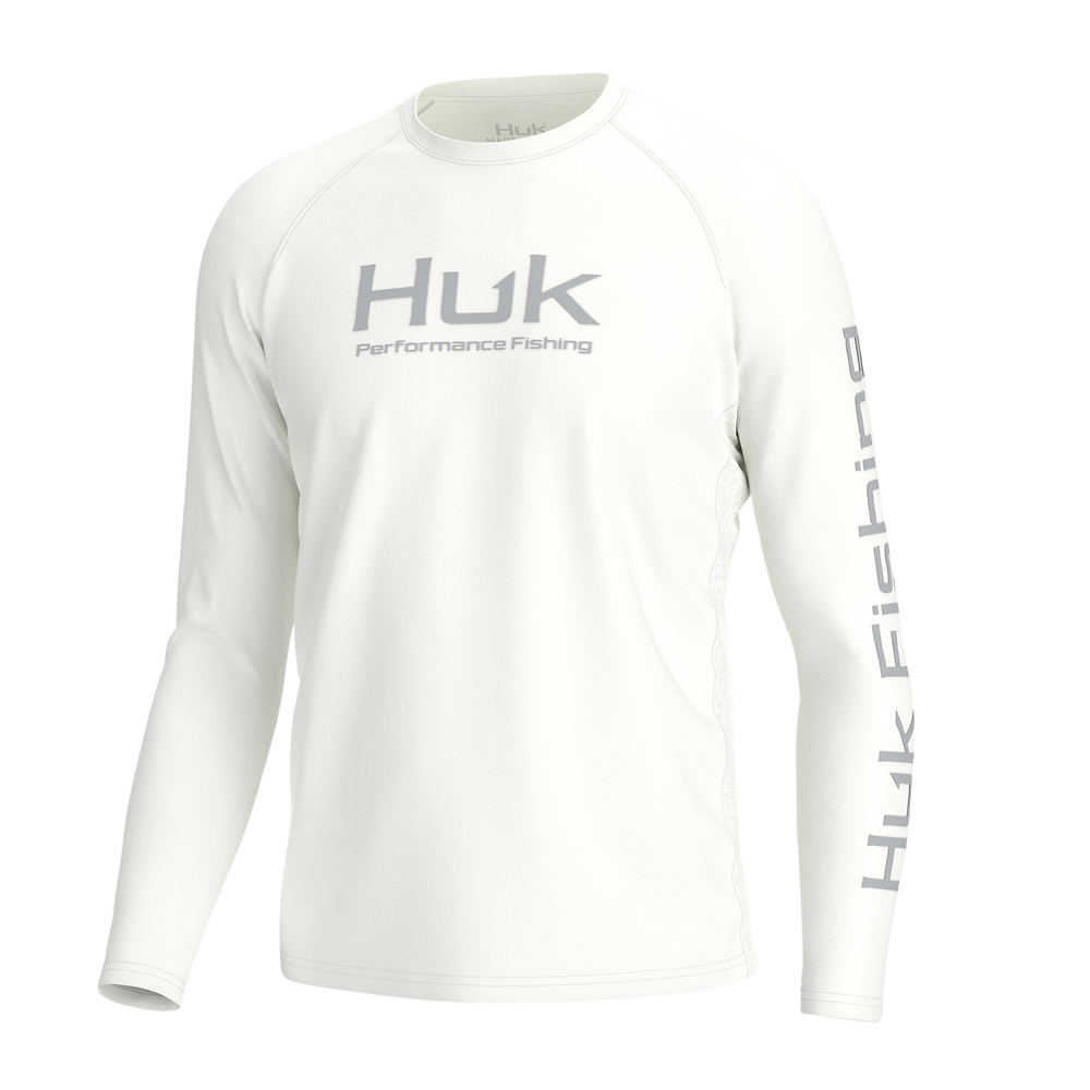 HUK Men's Pursuit Vented Long Sleeve Hoodie, Fishing Shirt with Hood