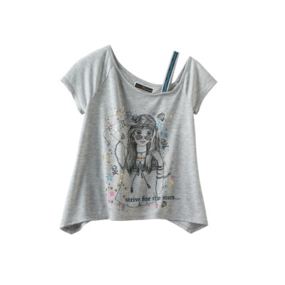 D-Signed Disney Pirates of the Caribbean Strive For Stars Tee Shirt Girl Size 6