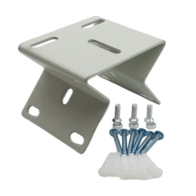 Exterior Outside Wall Corner Mount Metal Bracket Right Angle CCTV Surveillanc...