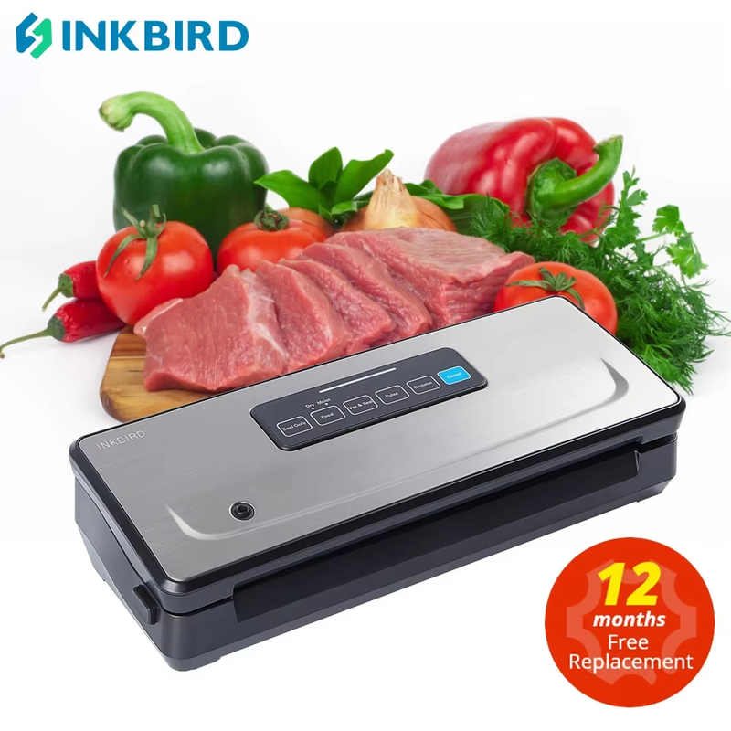 INK-VS02 Vacuum Sealer Packaging Machine For Food Storage Household Vacuum Food