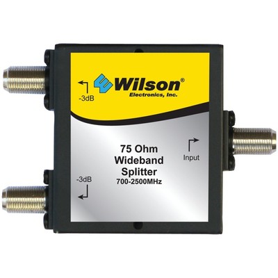 Wilson Electronics  F Female Connectors 75Ohm 2 Port Broadband Splitter