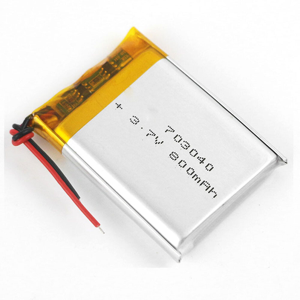 Rechargeable 3.7V 800Mah 703040  Polymer Ion Battery For GPS