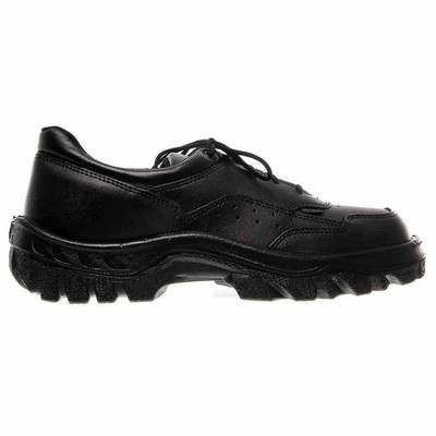 Rocky Postal Athletic Oxford Work Мужская Черная Рабочая Защитная Обувь 5001