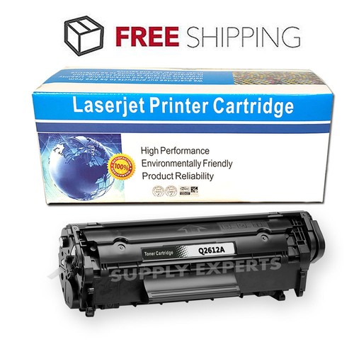 10 PK New Q2612A 12A Black Toner Compatible for HP LaserJet 1012 1018 Printers