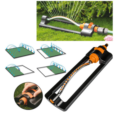 Viereckregner Rasensprenger 324 m² Rasen Sprenger Sprinkler Gartensprenger