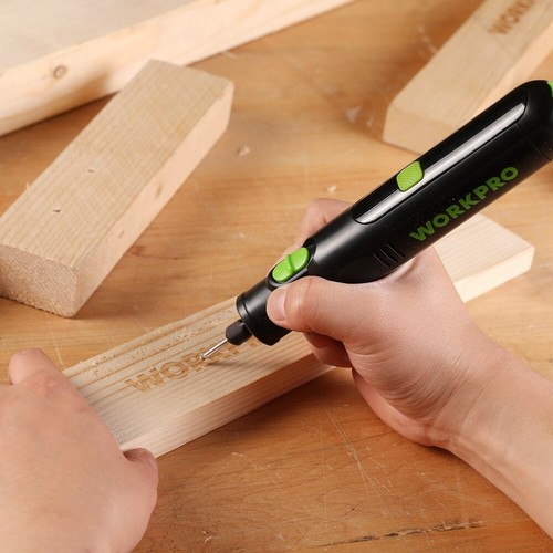 WORKPRO 7.2V Cordless Rotary Tool Kit 6 Variable Speed 117PIECE Accessory Type-C