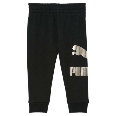 

Puma Hoops Hooks Joggers Toddler Boys Size  Casual 858351-01, Черный, Puma Hoops Hooks Joggers Toddler