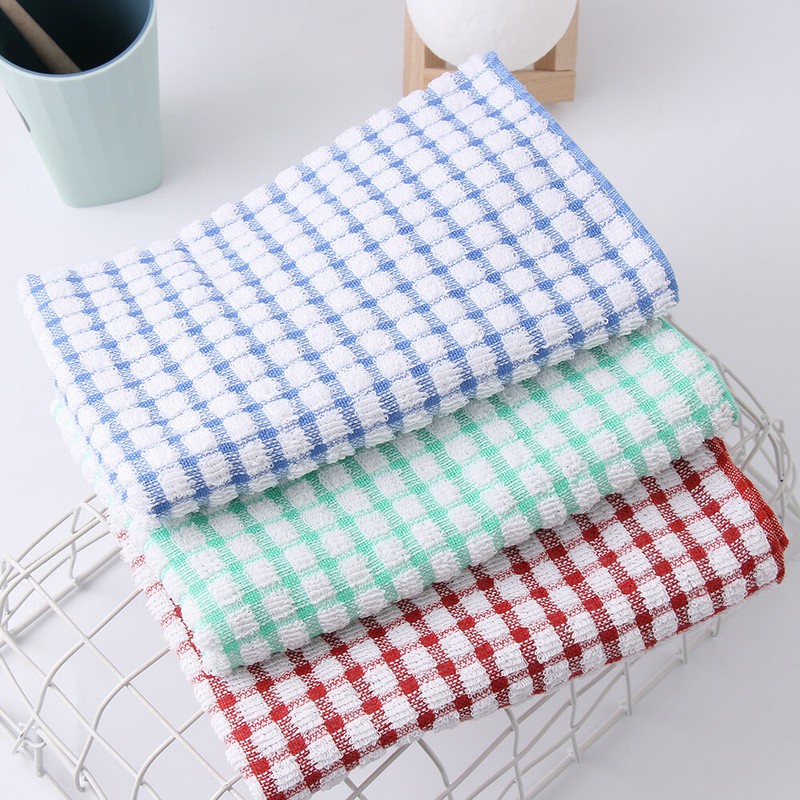 Kitchen Supplies Cotton Cleaning Cloths Washing Dish Cloth