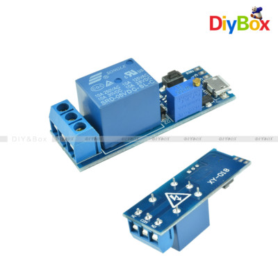 5V-30V Micro USB Power Delay Relay Timer Control Trigger Delay Switch Module