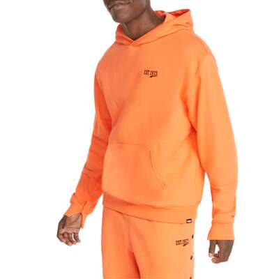 

Puma Baseline Pullover Hoodie Mens Orange Повседневная спортивная верхняя одежда 53417202, Оранжевый, Puma Baseline Pullover Hoodie